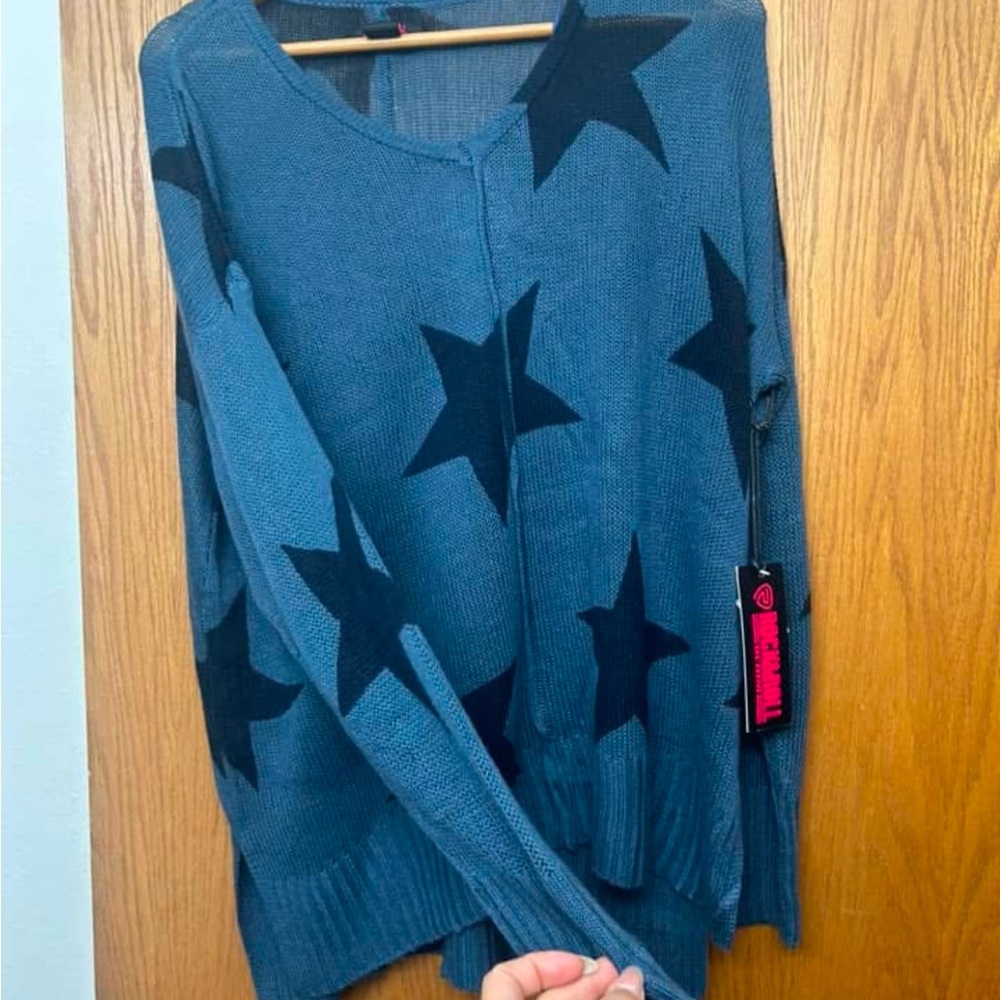 Blue Star Sweater
